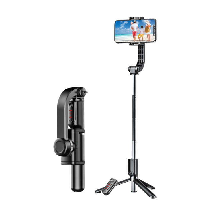 XYK-19017 Smart Anti-Shake Single Axis Stabilizer Retractable Mobile Phone Selfie Stick Video Liv...