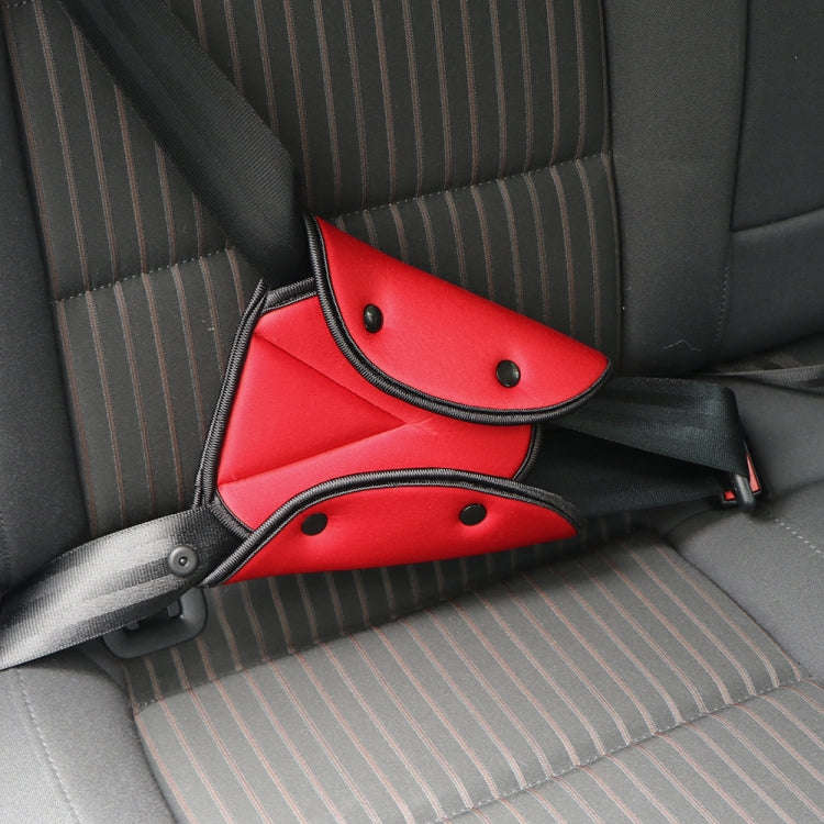 Car Seat Safety Belt Cover Sturdy Adjustable Triangle Safety Seat Belt Pad Clips Child Protection...