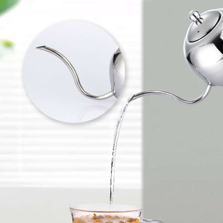 Hand Flush Pot Mocha Coffee Pot Stainless Steel Coffee Pot European Style Stainless Steel Teapot ...