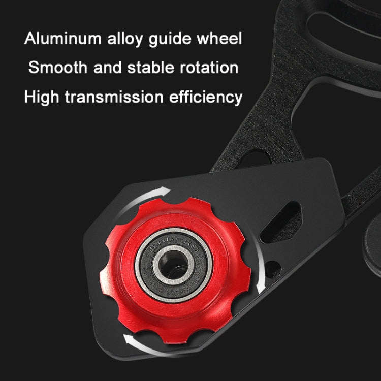WEST BIKING YP0719259 Mountain Bike Chain Guide Support 32T-38T Gear Piece(Black)