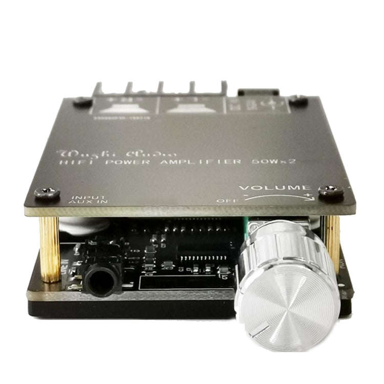 ZK-502C HIFI Wireless Bluetooth 5.0 TPA3116 Digital Power Audio Amplifier Board  50W X 2 Stereo A...