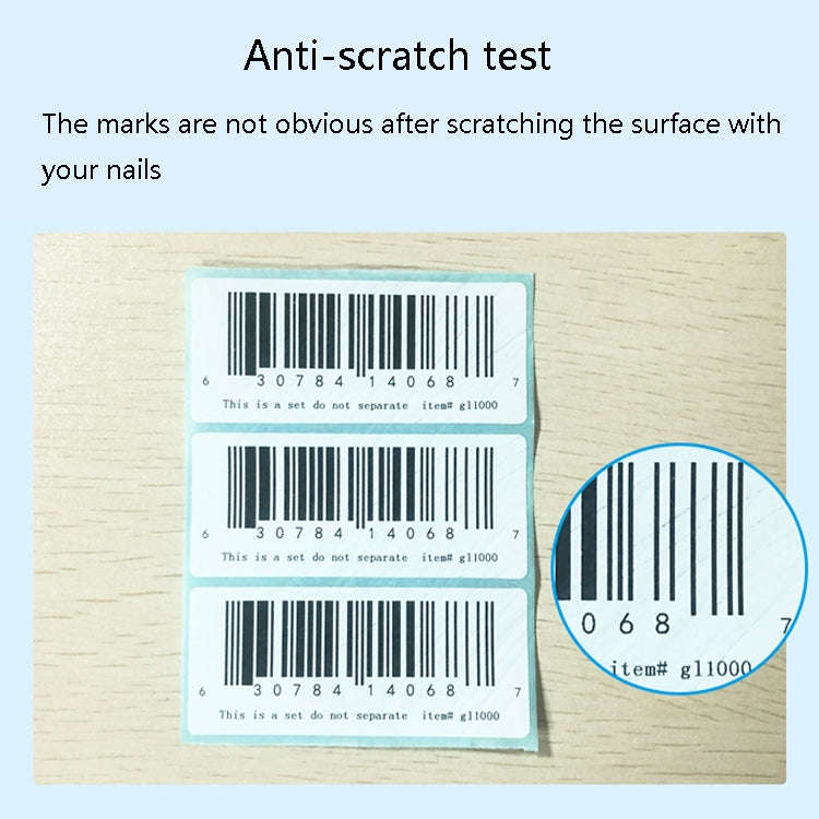 Sc5030 Double-Row Three-Proof Thermal Paper Waterproof Barcode Sticker, Size: 40 x 25 mm (2500 Pi...
