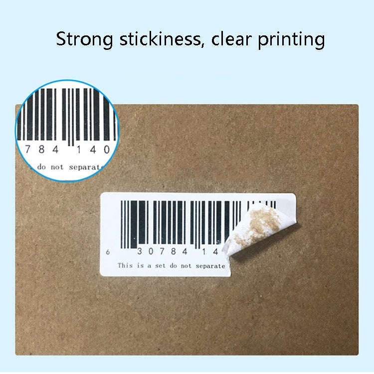 Sc5030 Double-Row Three-Proof Thermal Paper Waterproof Barcode Sticker, Size: 40 x 25 mm (2500 Pi...