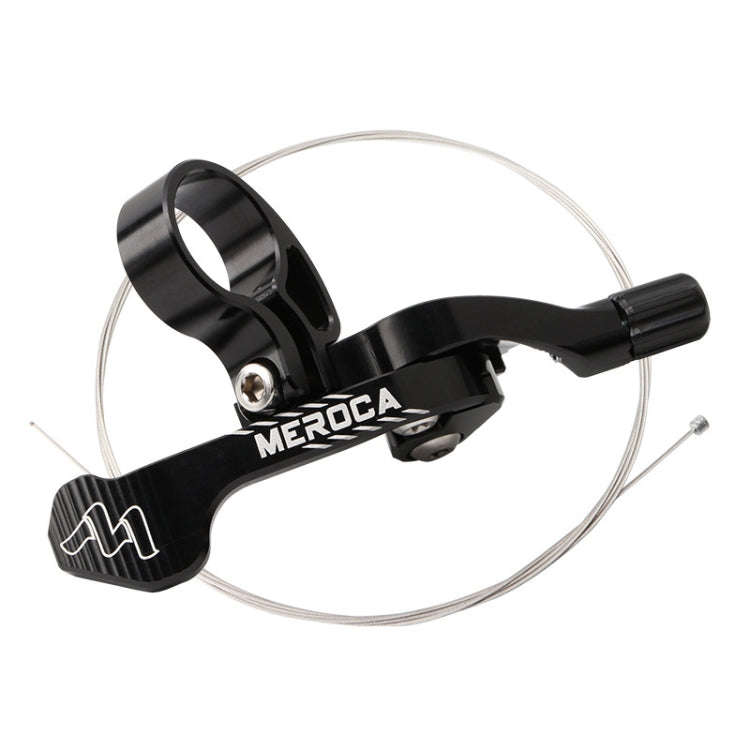 MEROCA Bicycle Telescoping Pipeline Controller Lifting Sitting Pipeline Control Switch(Black)