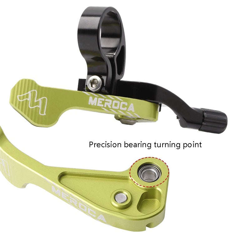 MEROCA Bicycle Telescoping Pipeline Controller Lifting Sitting Pipeline Control Switch(Black Purple)