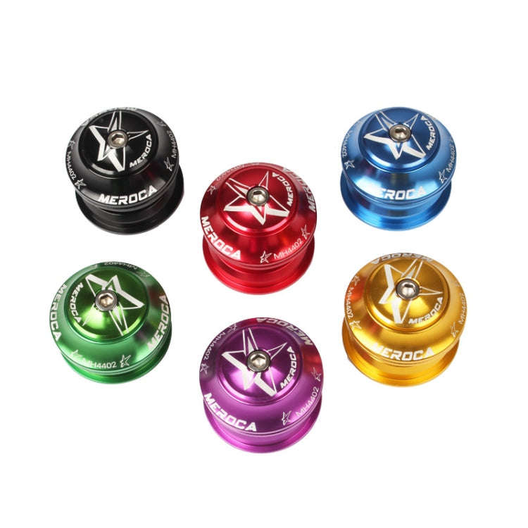 MEROCA Bearing Bowl Mountain Tower 44mm Built-In Straight Tube Bowl(Red)