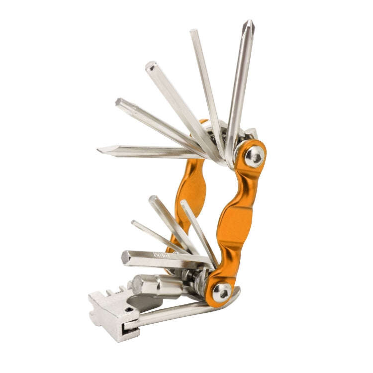 BG-9835D Bicycle Multi-Function Maintenance Curved 11 In 1 Tool Mountain Highway Bike With Interc...