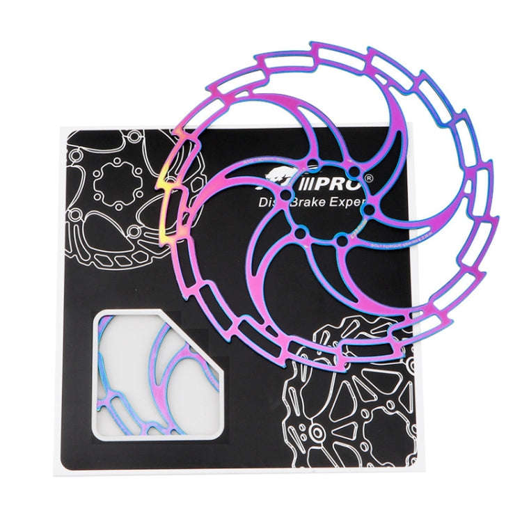 IIIPRO Bike Disc Mountain Bike Hollow Disc Dish Six Nail Brake Pad, Style: 203mm