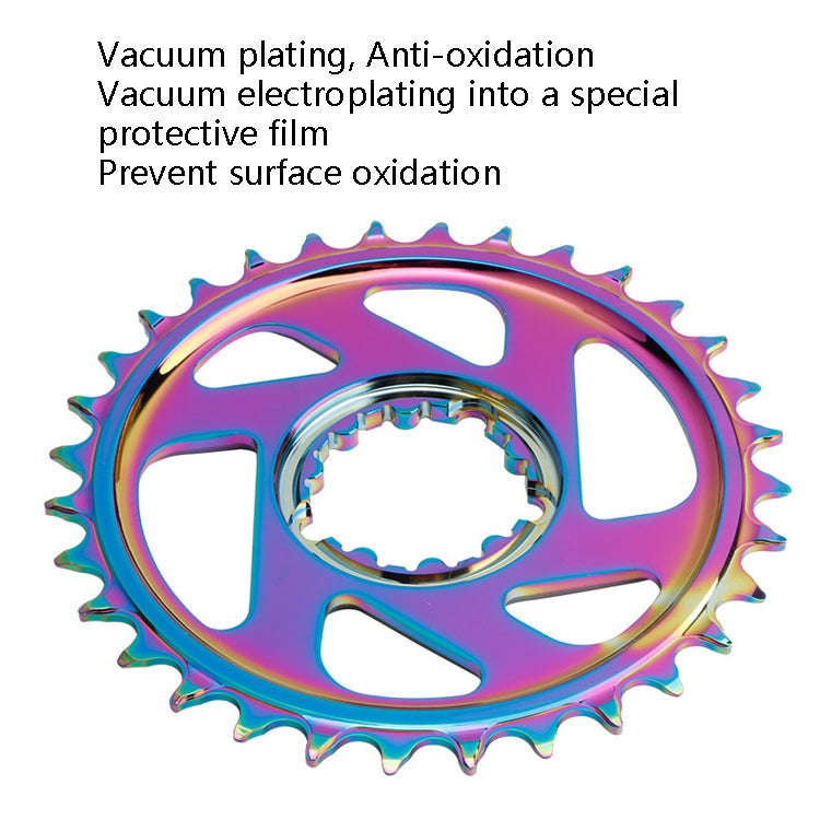 BDSNAIL Mountain Bike Single Disk GXP Direct-Shaped Integrated Disk Positive And Negative Tooth D...