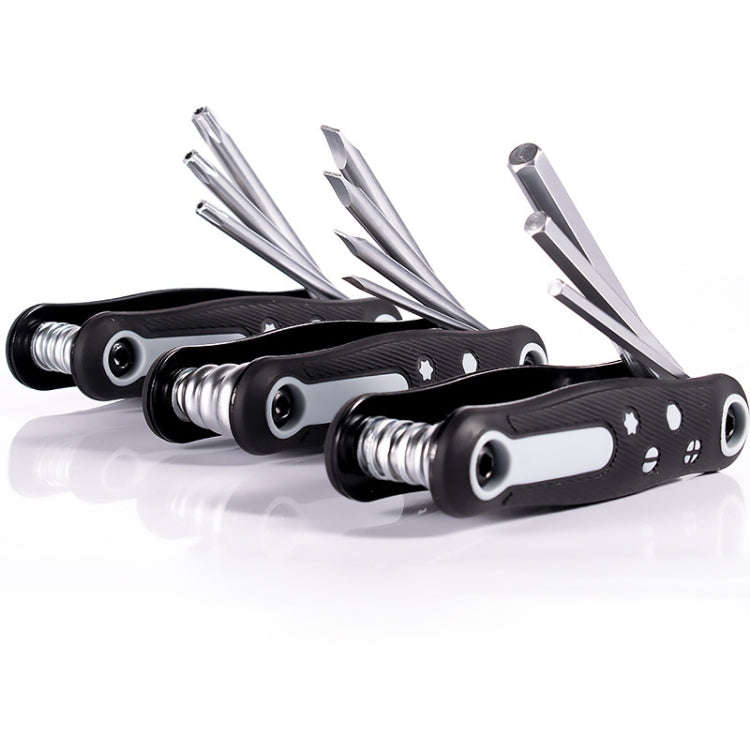 8 In 1 Bicycle Repair Portable Folding Allen Wrench(Inner Hexagon)