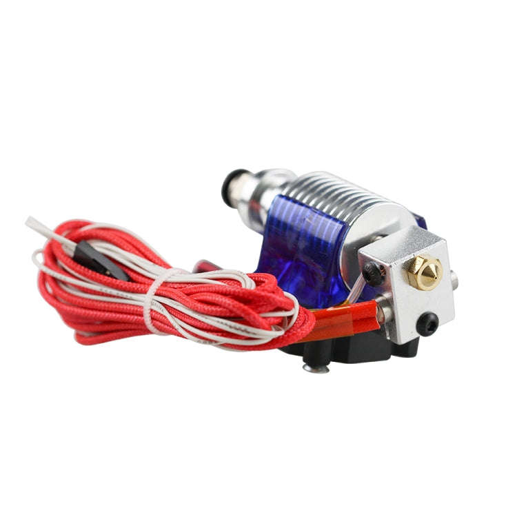 3D V6 Printer Extrusion Head Printer J-Head Hotend With Single Cooling Fan, Specification: Short ...