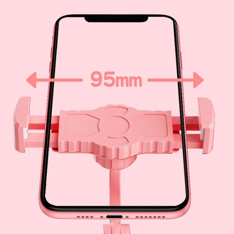 Cat Claw Telescopic Mobile Phone Holder Multifunctional Desktop Live Lazy Bracket(Snow White)