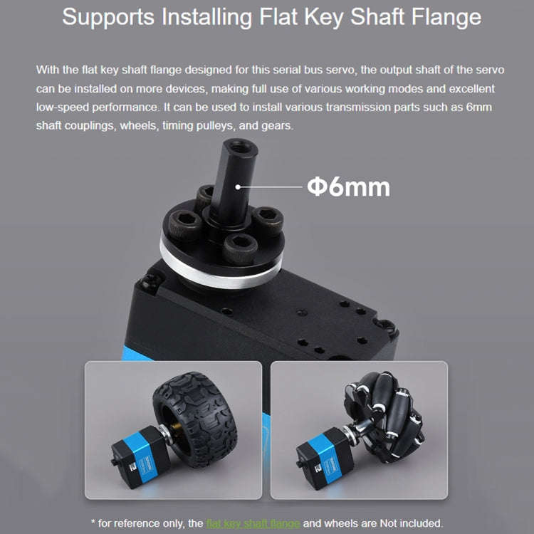 Waveshare 24703 25kg.cm Wide Range Voltage ST3020 Serial Bus Aervo