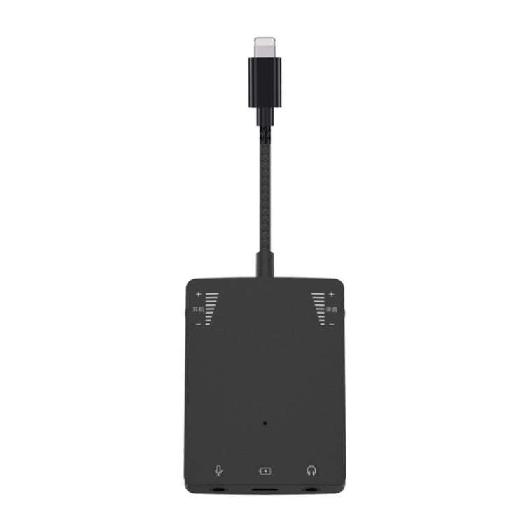 8 Pin Live Mobile Phone Sound Card Converter For iPhone 6 And Above