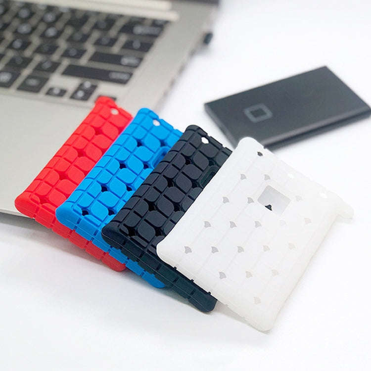 Mobile Solid State Drive Silicone Case For Samsung T7 Touch(Blue)