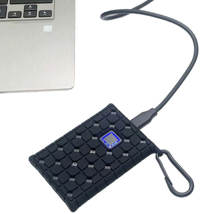 Mobile Solid State Drive Silicone Case For Samsung T7 Touch(Transparent)