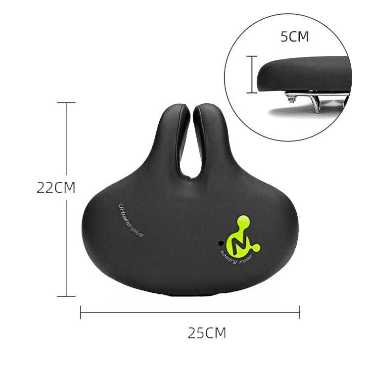 Bike No Nasal Seat Mountain Bike Saddle Comfortable Shock Absorption Bicycle Outdoor Cycling Acce...