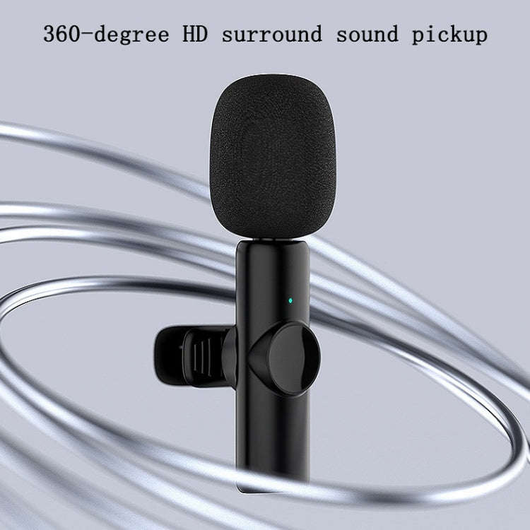Type-C 1 To 1 Lavalier Wireless Microphone Mobile Phone Live Video Shooting Small Microphone