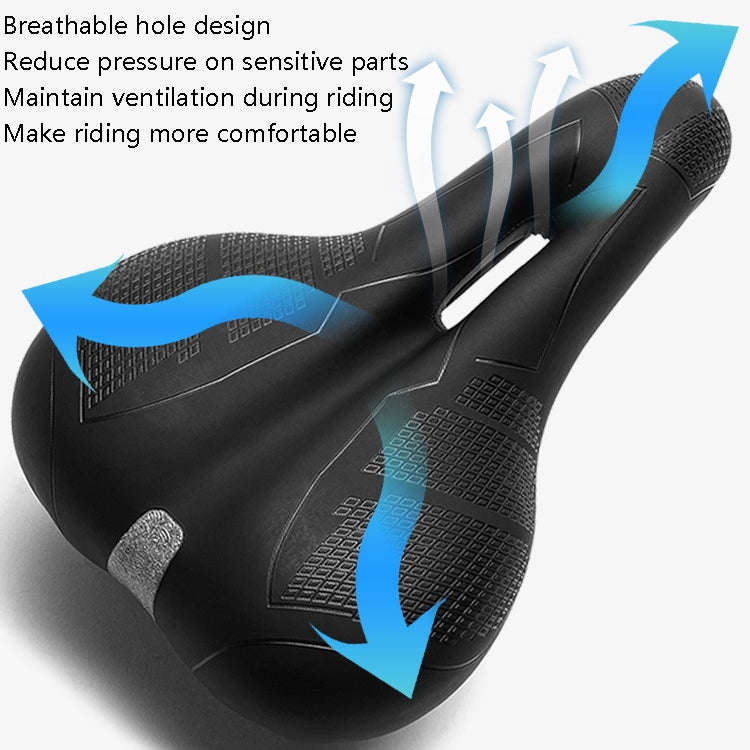 BG-1147 Bicycle Comfortable Cushion Bicycle Cycling Seat Mountain Bike Saddle Large