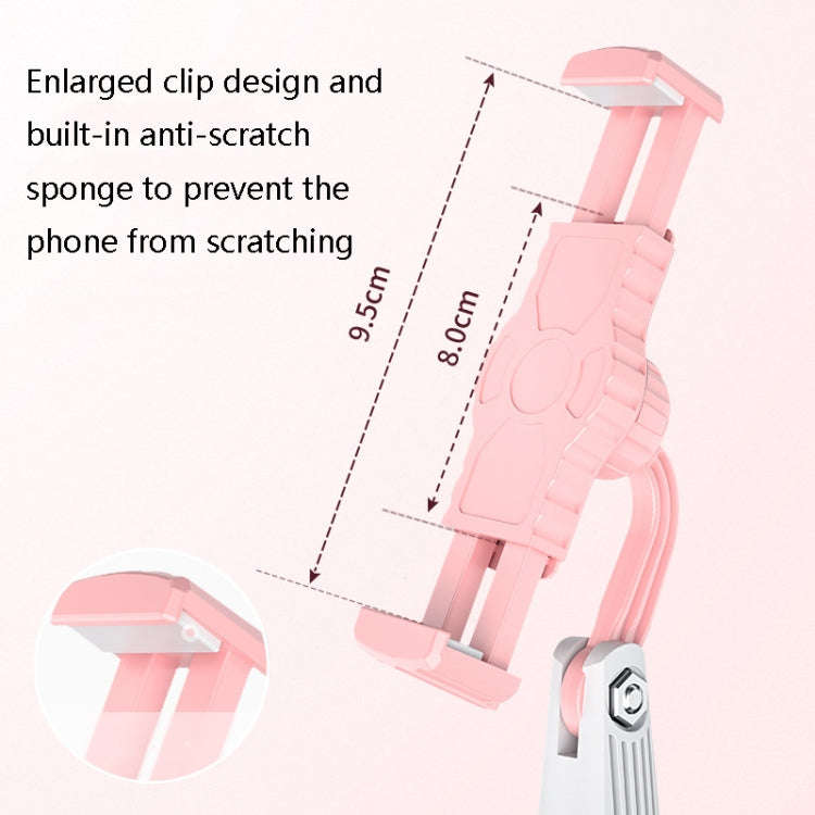 Multifunctional Lifting Colorful Live Bracket(Pink White)