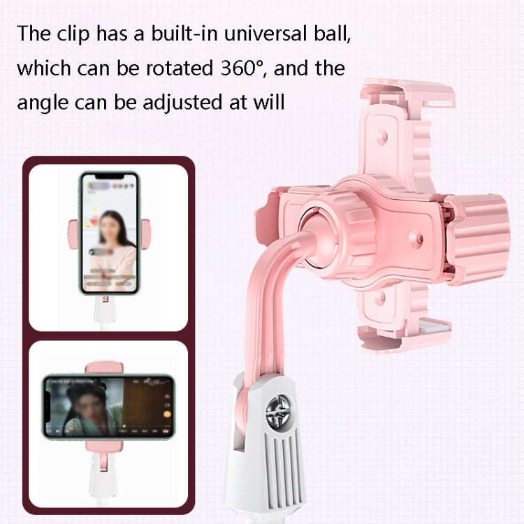 Multifunctional Lifting Colorful Live Bracket(Purple White)