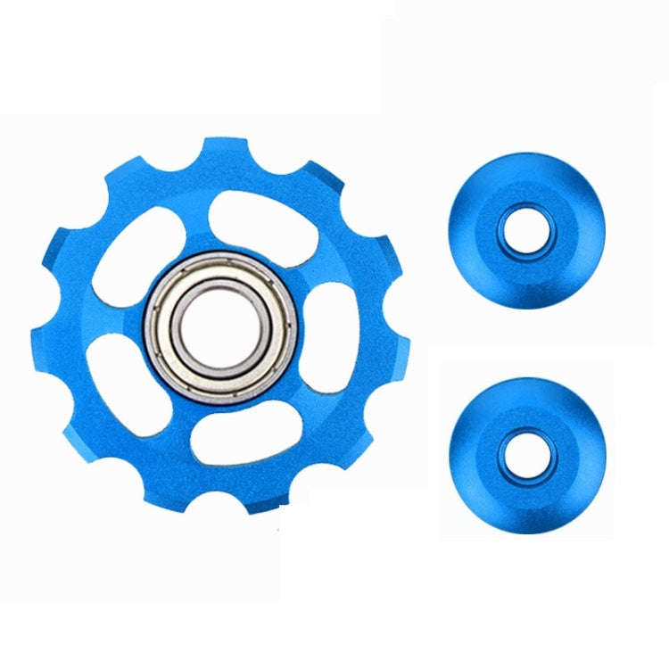 Mountain Bicycle Flywheel Guide Wheel(Blue)