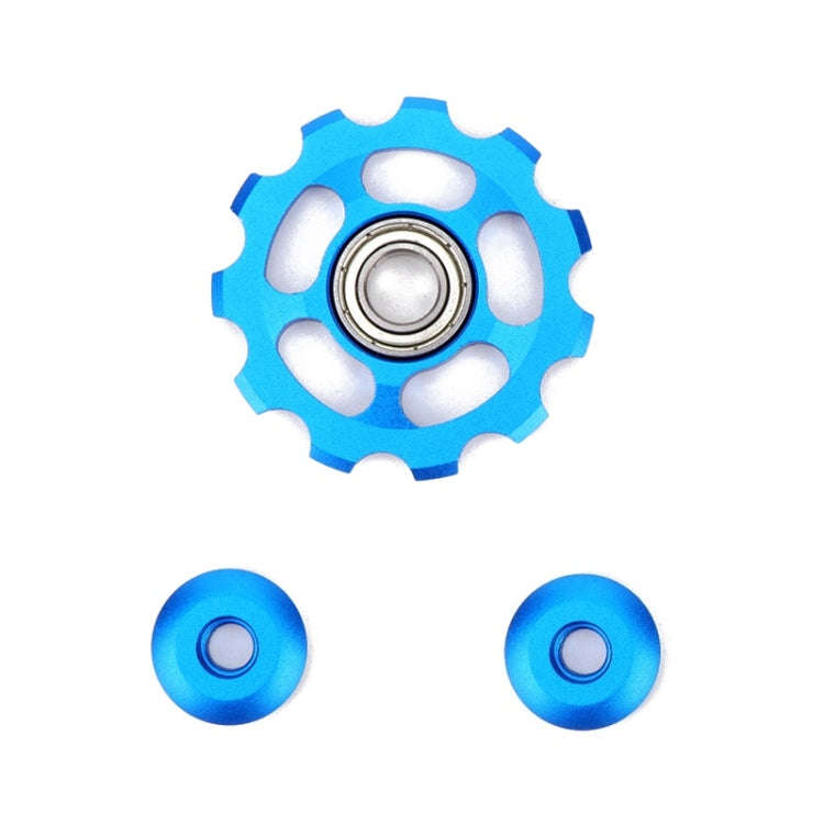 Mountain Bicycle Flywheel Guide Wheel(Blue)