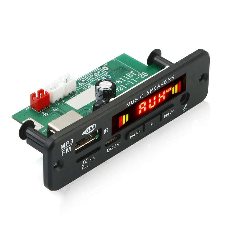 811BT 12V 2 x 20W Amplifier Bluetooth MP3 Decoding Board(Black)