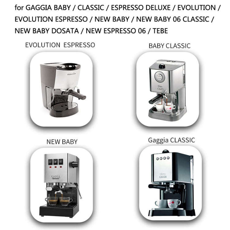JJY7411 Stainless Steel Coffee Machine Handle For GAGGIA , Style: Plastic