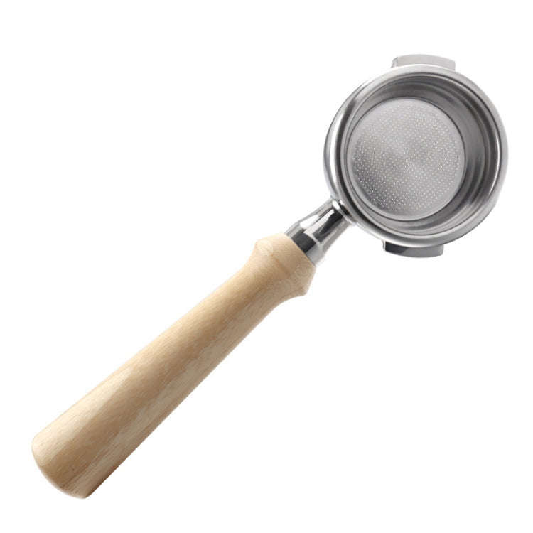 JJY7411 Stainless Steel Coffee Machine Handle For GAGGIA , Style: Bamboo Without Button