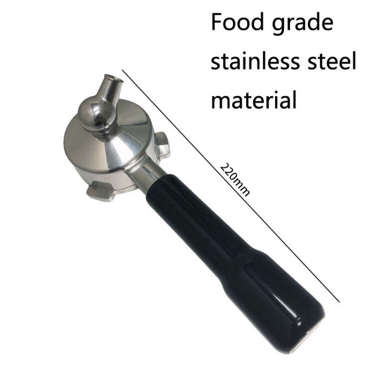 DZ-1 Stainless Steel Coffee Machine With Bottom Handle For Bofu 8 Series, Style: Plastic Single M...