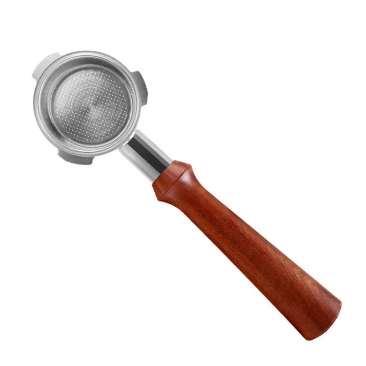 DL-1 Zinc Alloy Coffee Maker Bottomless Handle For Dongling, Style: Red Rosewood Straight