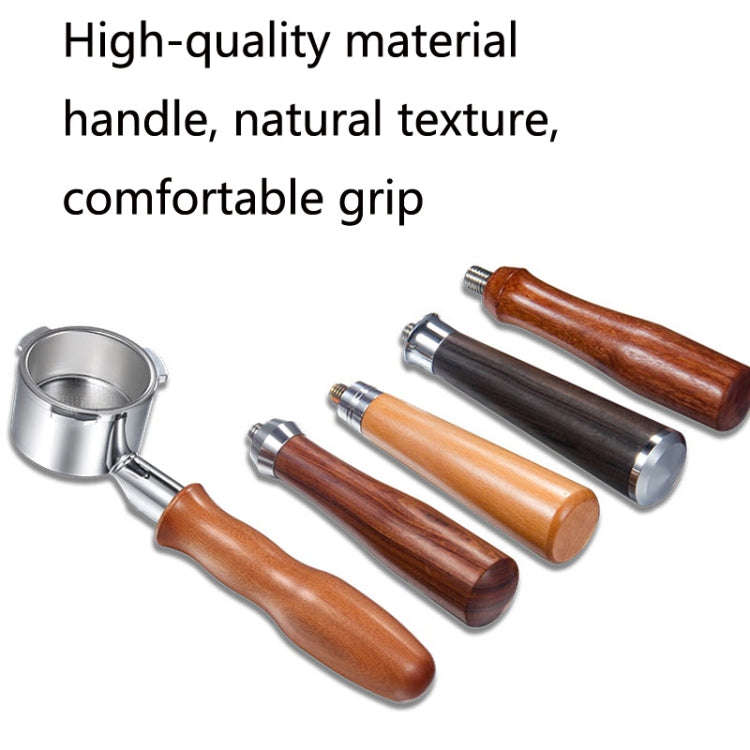 DL-1 Zinc Alloy Coffee Maker Bottomless Handle For Dongling, Style: Bamboo Without Buckle