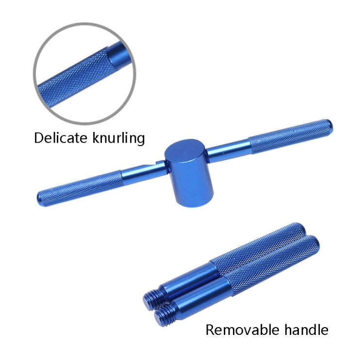 BG-2101 Mountain Bike Bowls Press-To-Enter Center Shaft Installation Disassembly Tool(Blue)