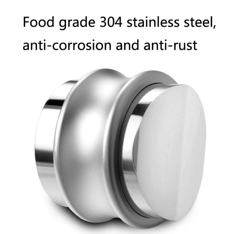 ENB-11 51mm Stainless Steel Coffee Cloth Powder Dispenser Coffee Machine Handle Universal, Colour...