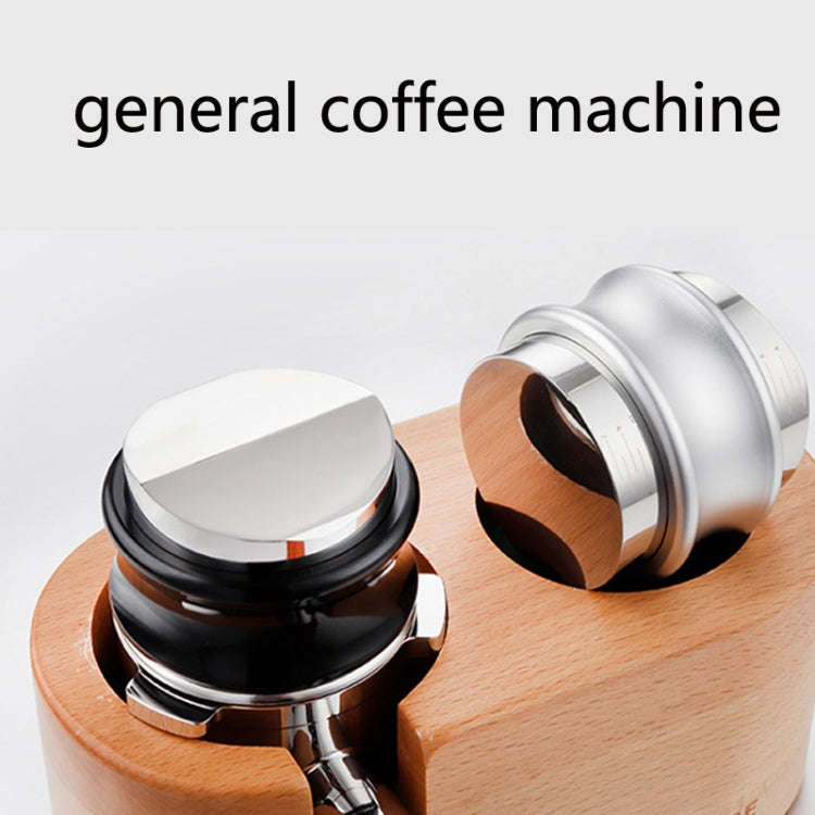 ENB-11 51mm Stainless Steel Coffee Cloth Powder Dispenser Coffee Machine Handle Universal, Colour...