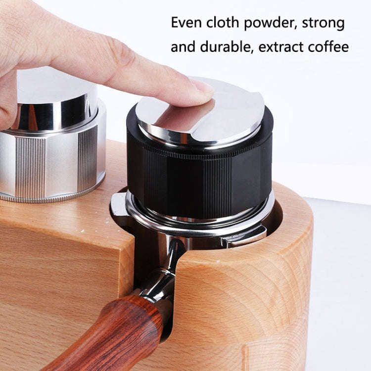 YK33258 Stainless Steel Double-Ended Coffee Cloth Dispenser, Size: 51mm(Silver Multilateral Type)