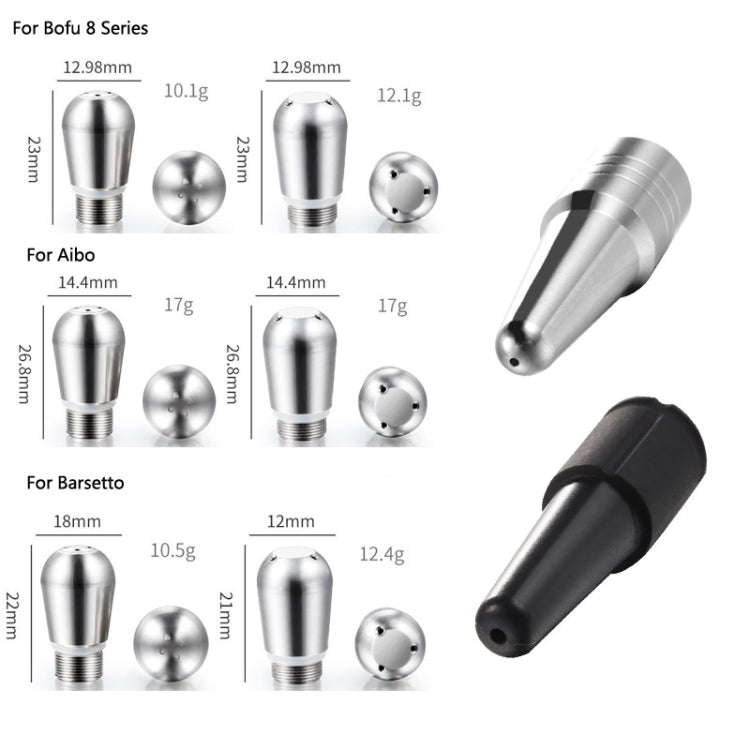 Coffee Machine Steam Nozzle For Bofu 8 Series, Style: 4 Holes