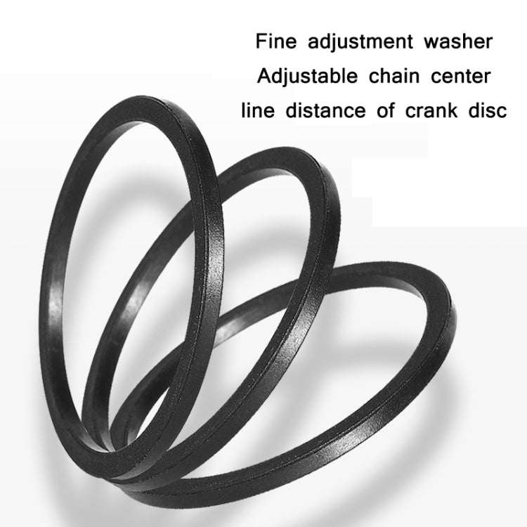 WEST BIKING Mountain Road Bike Screw-In Bearing Bottom Axle(Silver)
