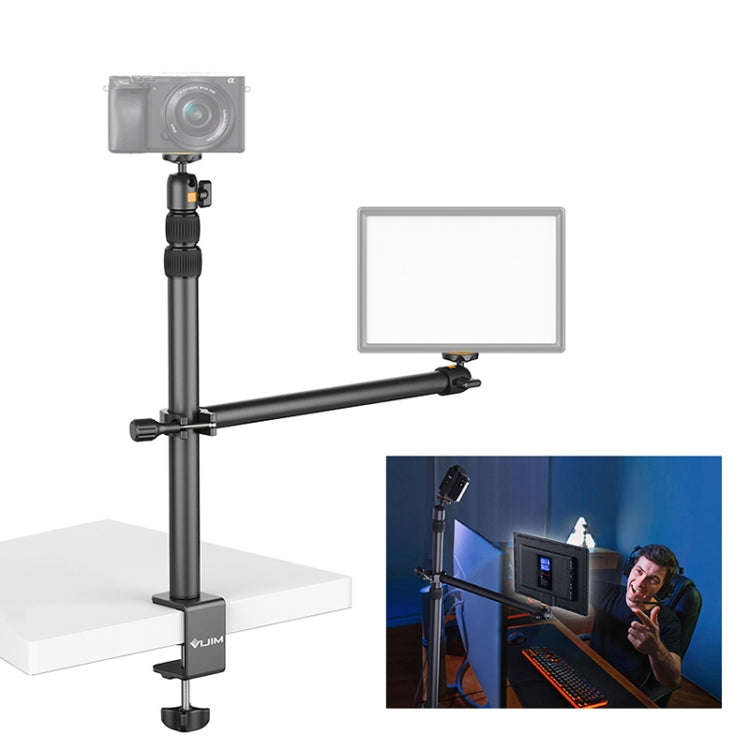 Ulanzi  Vijim LS02  Live Desktop Extension Arm Light Stand  For Ring Light DSLR Camera
