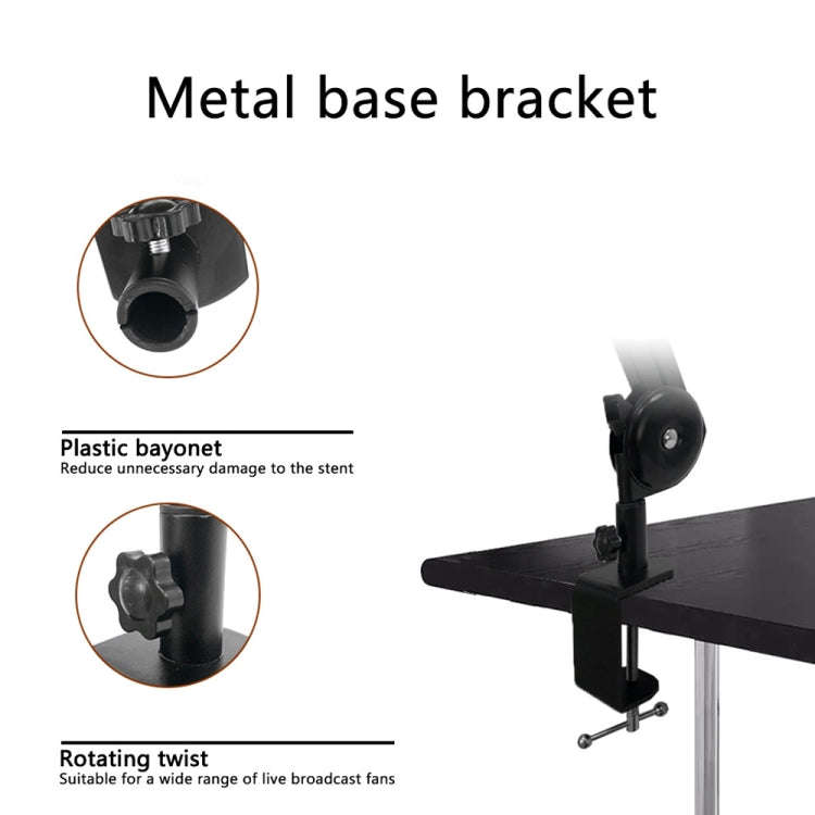 Microphone Desktop Cantilever Stent 360 Degree Rotating Bracket(GAZ-40 W)