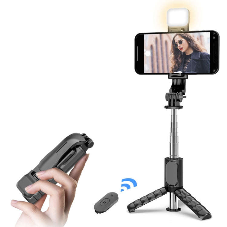 Mini Selfie Stick Integrated Multifunctional Bluetooth Selfie, Specification: Q11S 76cm With Fill...