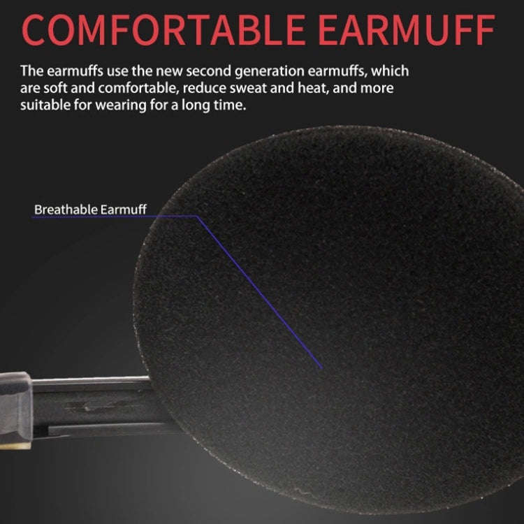 Head-Mounted Wired Headset With Microphone, Style: GAE-109