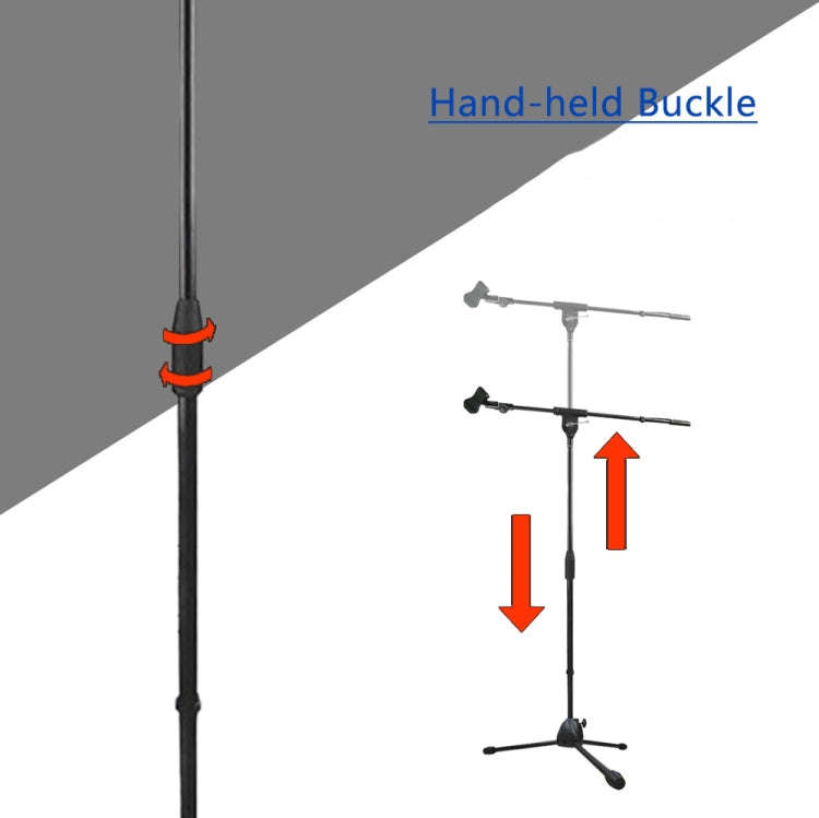 Single Rod Floor Formula Adjustable Microphone Bracket, Style: GAZ-201