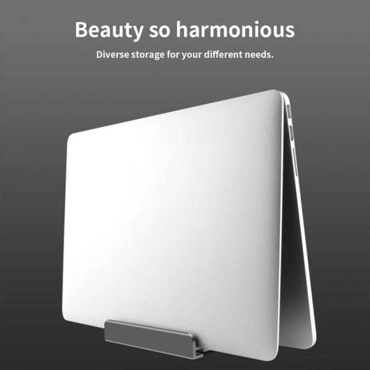 Aluminum Alloy Laptop Tablet Phone Storage Stand, Color: L402 Three Slots (Gray)