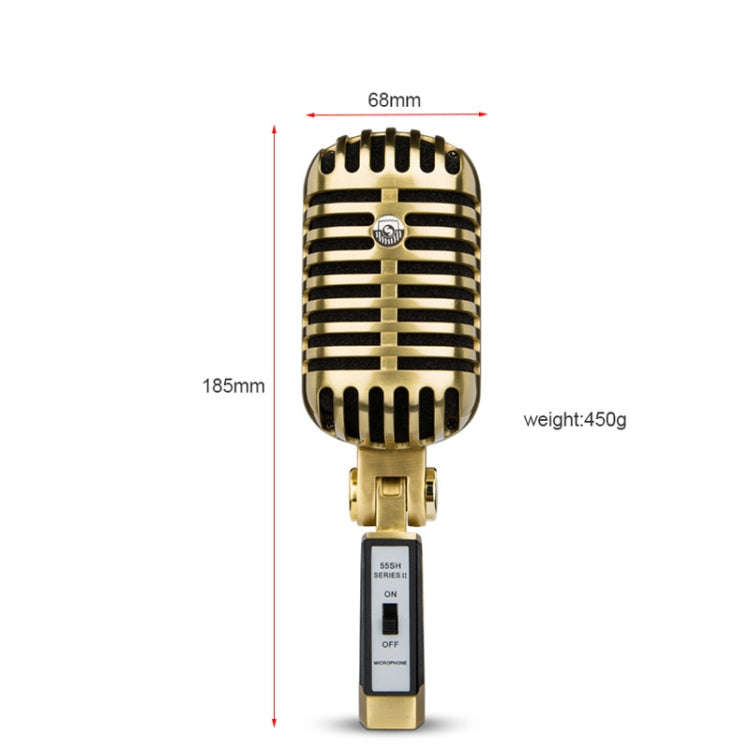 Vintage Style Stage Dynamic Microphone(GAM-01 B)