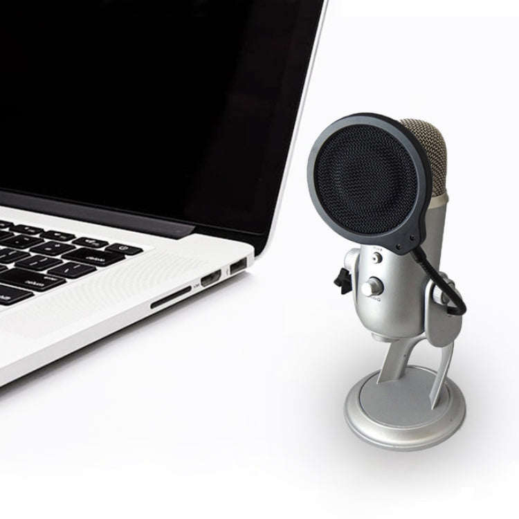 TEYUN PS-3 Microphone Live Recording Noise Reduction Blowout Cover(Black)