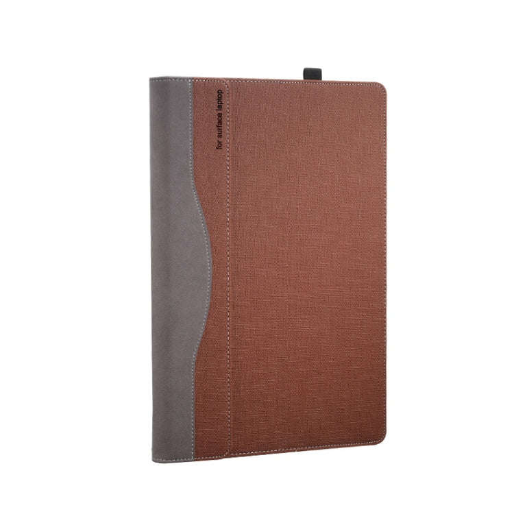 13.5 Inch Multifunctional PU Leather Laptop Sleeve For Microsoft Surface Laptop 1/2/3/4(Business ...