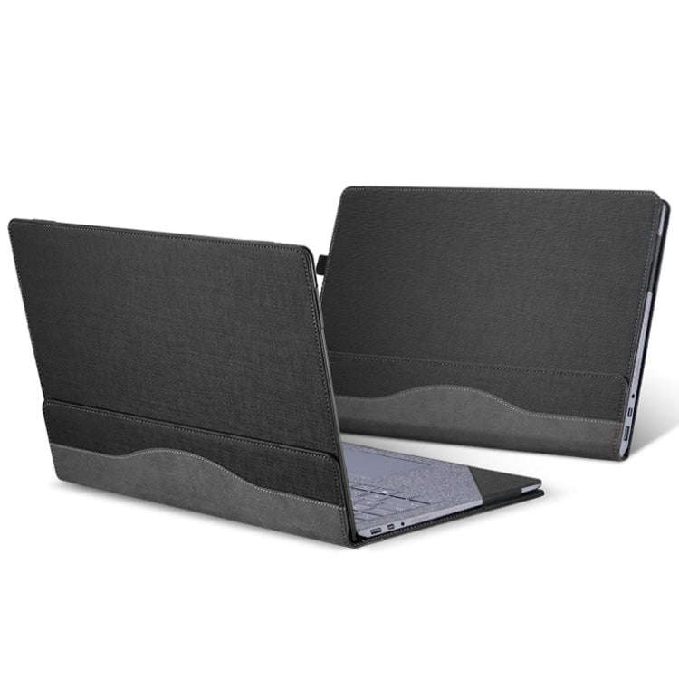 13.5 Inch Multifunctional PU Leather Laptop Sleeve For Microsoft Surface Laptop 1/2/3/4(Gentleman...