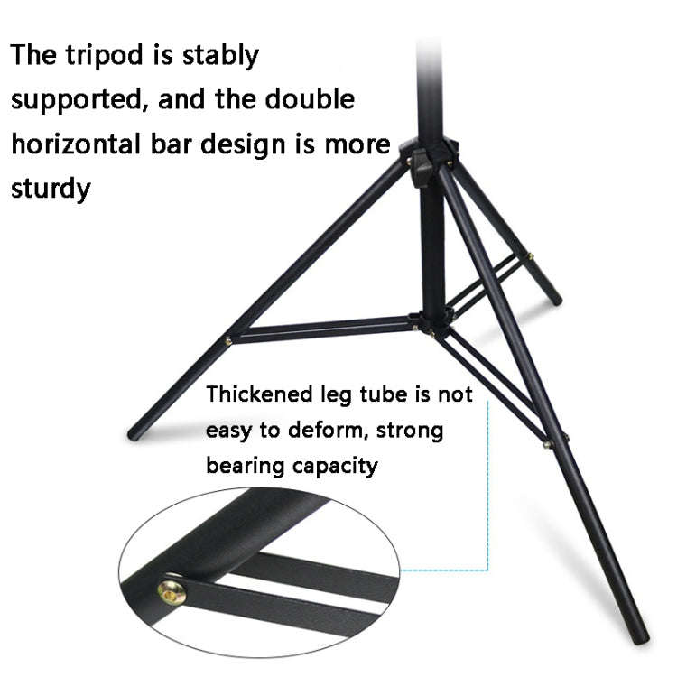 ZF0111 Live Floor Mobile Phone Holder, Style: 1.6m Stand+Phone Clip